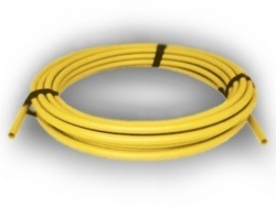 90mm SDR17.6 Yellow Gas Pipe x 50m coil